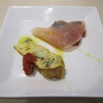 トラットリア・デル・クアドリフォリオ - ランチセット の 前菜