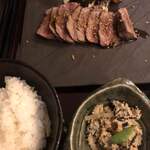 四季の蔵 六庵 - 牛ステーキ定食
