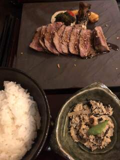 Shikinokura roan - 牛ステーキ定食
