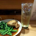 博多のおでん - ハイボール&ばくだん&春菊