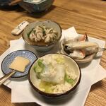 居酒屋山さん - 2夜目　おまかせ3皿　酒の肴