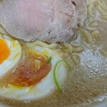 煌龍軒 - 煌龍軒　スープ・味玉アップ