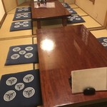 炭火焼鳥 さんぽ - お座敷席。最大20名様までご利用可能です。