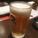 和み家 - サッポロ黒ラベルです。