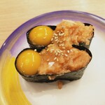 すし江戸 - サーモンユッケ