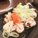 和み家 - 本日の目玉「白子昆布焼き」。昆布の旨味と白子のトロトロ感がマッチして美味いっす。