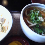 しる万 - 日替りセットのあんかけうどん