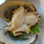 レストラン　わか菜 - 活北寄貝刺身