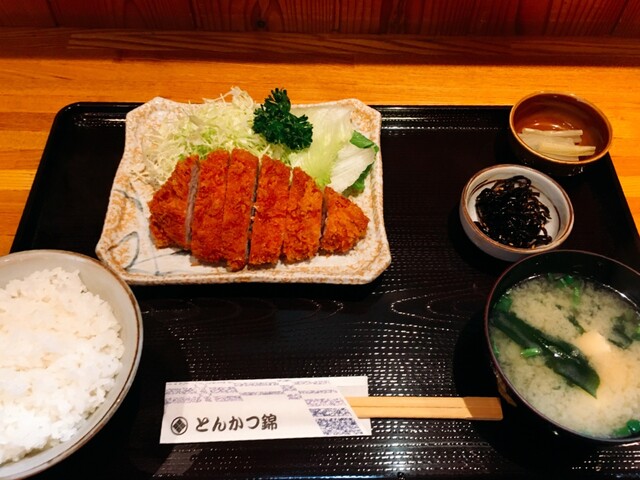 とんかつ錦 御花畑 とんかつ 食べログ