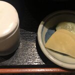 天ぷらの店 あしべ - 香の物