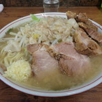ラーメン二郎 - 小ぶた、にんにく・あぶら