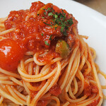 cafe 旭荘 - トマトソースパスタ850円税込