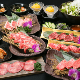 人気 心斎橋コース 上タン塩 上カルビ ハラミ ホルモンなど人気部位を手軽に楽しむ 〆の冷麺やデザートも付いた全12品 お料理のみ 焼肉 どうらく 心斎橋店 心斎橋 焼肉 食べログ