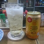 伊勢屋酒店 - ハイボール。