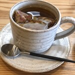 kitchen俊貴 - 季節のハーブティー ティーパック取り忘れちゃった