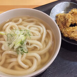 手打ち讃岐うどん 洸香 - かけとり天600円