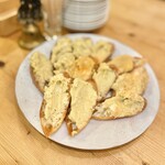 ブルーチーズのポテサラon the バゲット