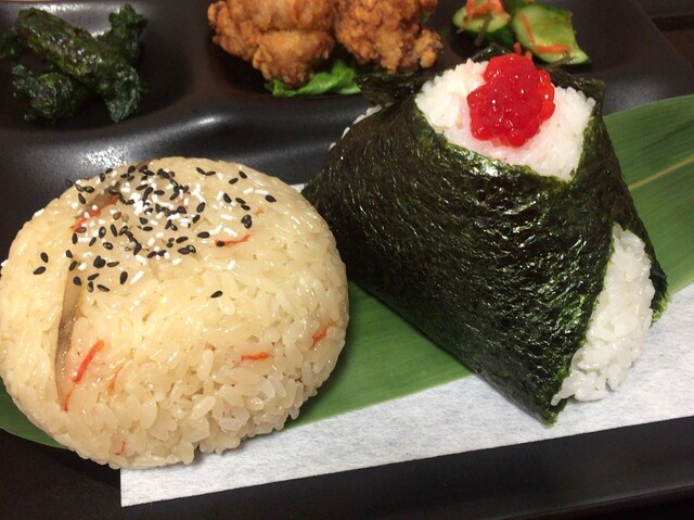 おにぎりランチ By 国宝おのまとぺ おにぎり茶屋 ちかちゃん 卸町 おにぎり 食べログ