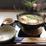 Chikara - 鍋焼きうどん１２５０円です（２０１９．１２．２６）