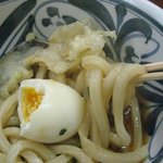 さぬき手打ちうどん 金太郎 - 玉天ぶっかけ　の　玉子の天ぷら