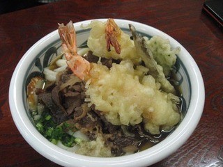 Sanukiteuchiudonkintarou - 肉天うどん（１．５玉）６８０円