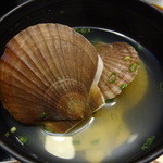 味処 小竹 - 帆立稚貝の吸い物