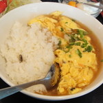 Shanshan Hanten - エビ玉丼(限定10食)【2012/03/2*】