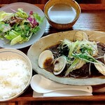 Chuukasaibou Soramame - サワラとハマグリと春雨の海鮮醤油蒸しランチ 1100円(税込)