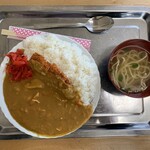 食堂 美江 - カツカレーの空中写真