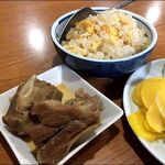 くまちゃん - ソーキ煮、ミニチャーハン