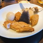 夢乃蕎麦 - 姫路城型のこんにゃく