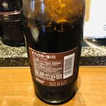 夢乃蕎麦 - 瓶ビールはキリンラガーの中瓶