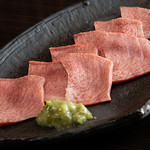 焼肉 縁むすび - 上タン刺