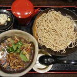 そば みやび屋 - 鶏きのこセイロ ¥1000
※季節限定(春まで)