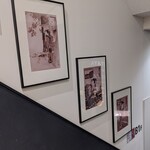 know by moto - [外観] お店に至る階段のイラスト額