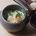 Yakiniku Akasaka Eitoman - フォアグラ土鍋御飯