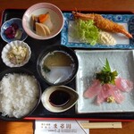 まる川 - サービス定食