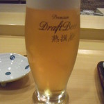 鮨 いとう - 生ビール