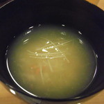 鮨 いとう - 蟹の汁物