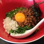 MEN-EIJI - 台湾まぜ麺（小）６５０円