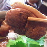 鬼怒川 竹やぶ - 鴨も持ち上げてみた