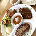 洋食屋ハンブンバーグ - 