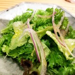 Cafe SEKIMIYA - パスタにセットのグリーンサラダ