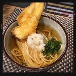 麺屋 坂本01 - 鷄天うどん　550円