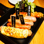 クラフトビアハウスモルト 福島店 - ソーセージ食べ比べセット