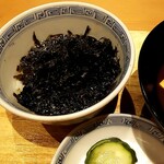 天ぷら たけうち - たっぷり海苔