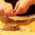 天ぷら たけうち - この日の海老は美味しかった