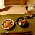 mass かまどのある家 酒をよぶ食卓 - お通し