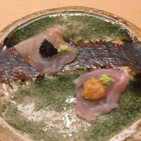 鮨 きのした - 白甘鯛とこのこ
                    鯛 昆布締め