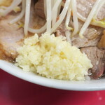 ラーメン二郎 - ニンニク多め